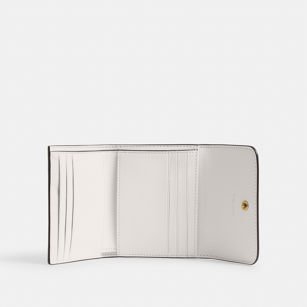 Coach Mila Small Flap Wallet With Sticker Print NWT - Picture 3 of 3